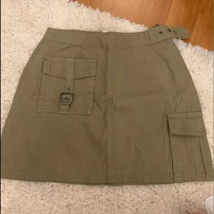 brand new green skirt